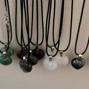 Genuine Crystal Heart Pendant