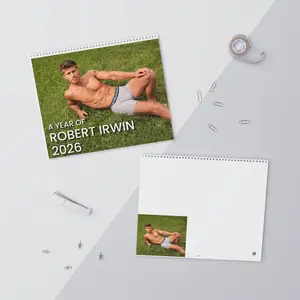 Robert Irwin 2026 Calendar Celebrity Wall Calendar Gift for Fan