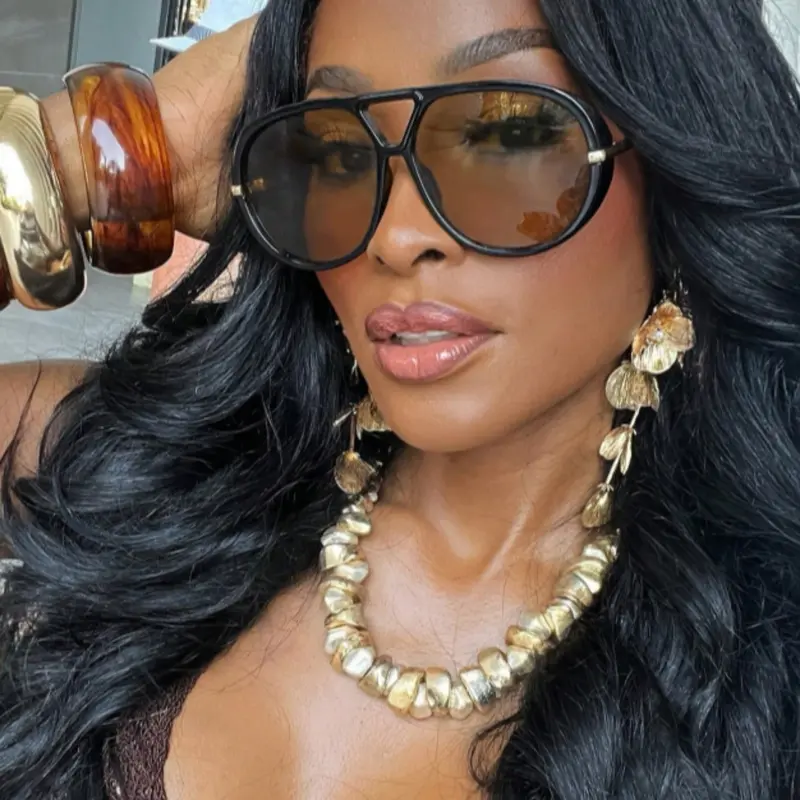 Vintage Metal-Temple Aviator Glasses, Trendy Unisex Casual Eyewear for Men & Women, Perfect for Daily Wear, Stylish Glasses, Casual Fashion Shades
