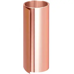 Copper Foil Sheet Roll, 6in x 10Ft Copper Sheet, 0.08mm Copper Flashing for House Repair & DIY Projects