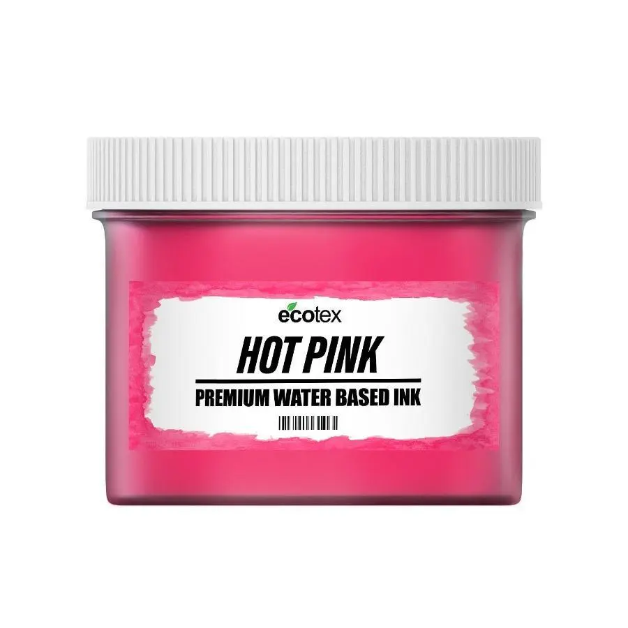 Ecotex® Water Based Fluorescent Screen Printing Ink Hot Pink