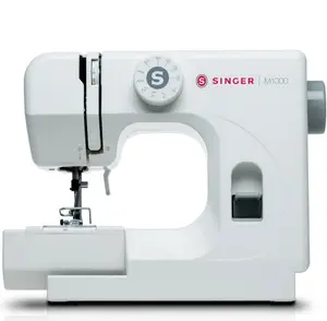 SINGER M1000 Sewing Machine + Accessories | 32 Stitch Applications | Compact, Lightweight & Portable - White