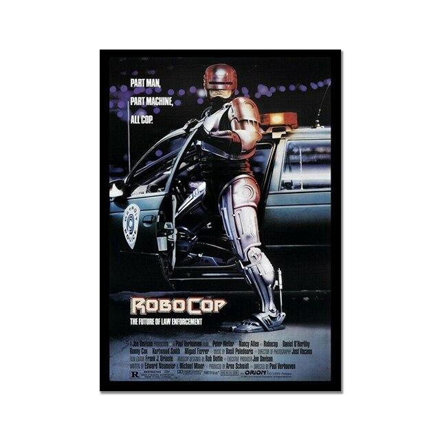 80s Classic Movie Posters Canvas Print - HD Wall Art for Bar & Living Room Decor