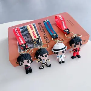 Pop Singer Inspired Keychain Viral Backpack Accessory for Music Lovers