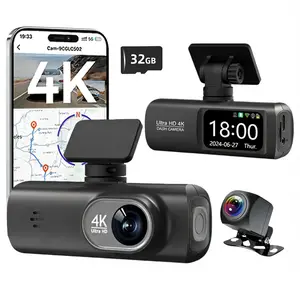 ⚡Don’t Drive Without It! 4K Dash Cam + WiFi + FREE 32G🚗 Non-rechargeable, must be used while plugged in.