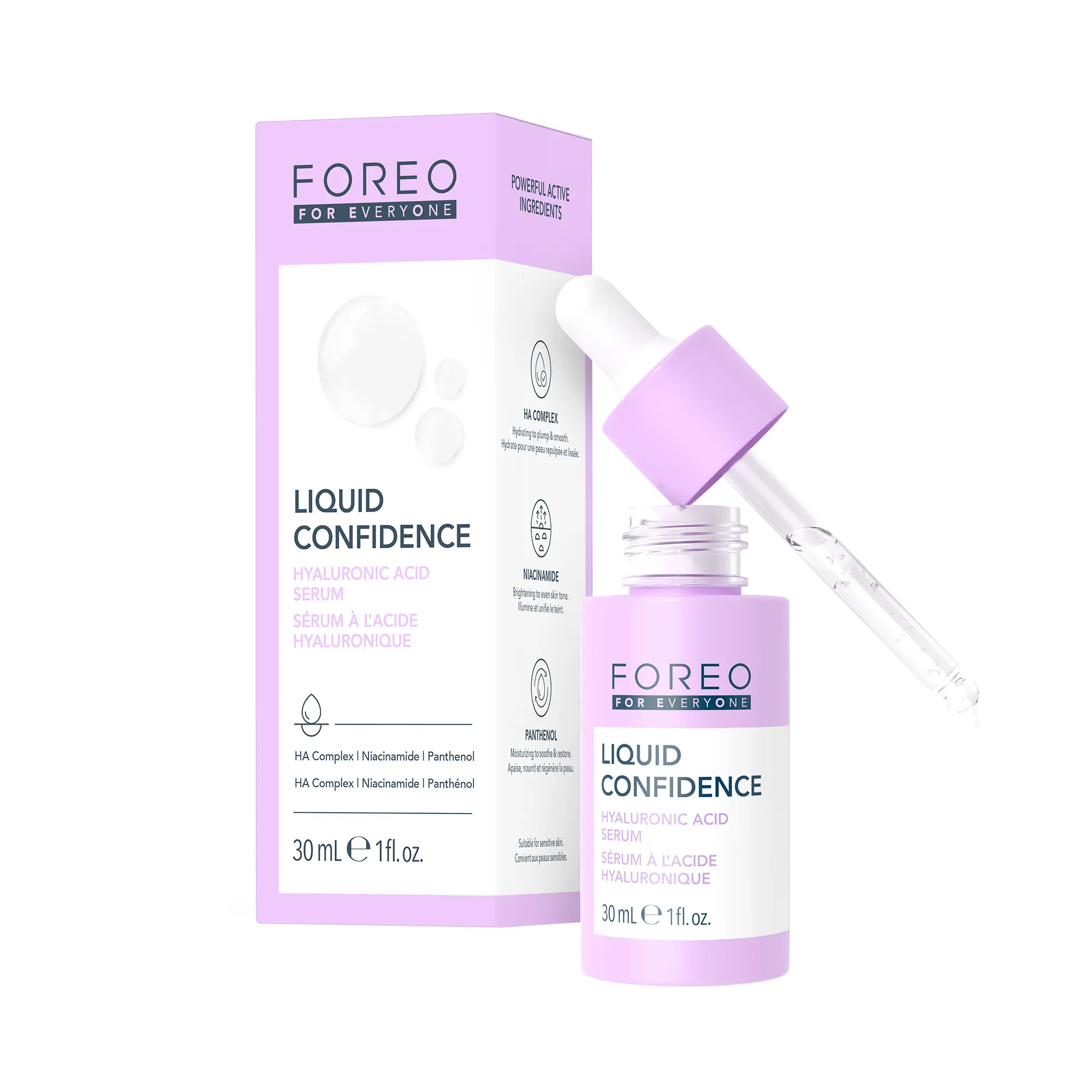 FOREO For EveryOne LIQUID CONFIDENCE Hyaluronic Acid Serum