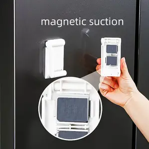 Magnetic Paper Towel Holders With Strong Magnetic Backing, For Large Paper Towels Hook For Kitchen, Refrigerator, Grill, Garage, Shop
