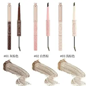 Sweetheart Bear  Cream  Pencil Color Rendering Long-lasting Film-forming  Pencile Makeup Produ eyebrow tint Waterproof Smoky Eyeshadow Palette soft glam stick brow