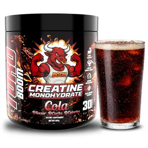 Creatine TORO BOOM Monohydrate 5g | Micronized, 30 Servings Supplement Muscle Fitness