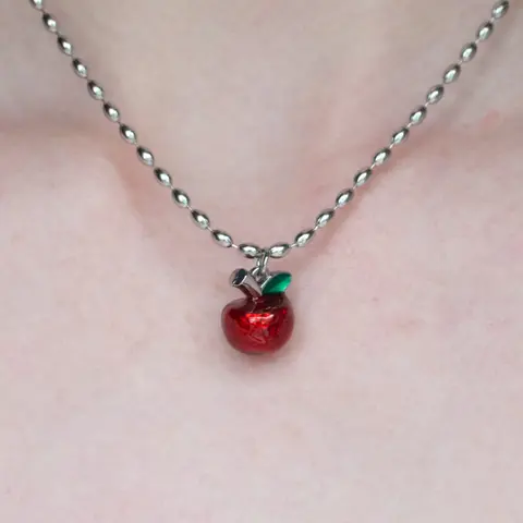 Apple Necklace | Non-tarnishing Stainless Steel Jewelry
