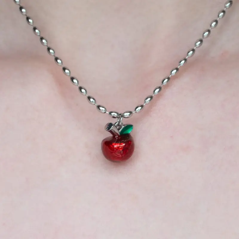 Apple Necklace | Non-tarnishing Stainless Steel Jewelry
