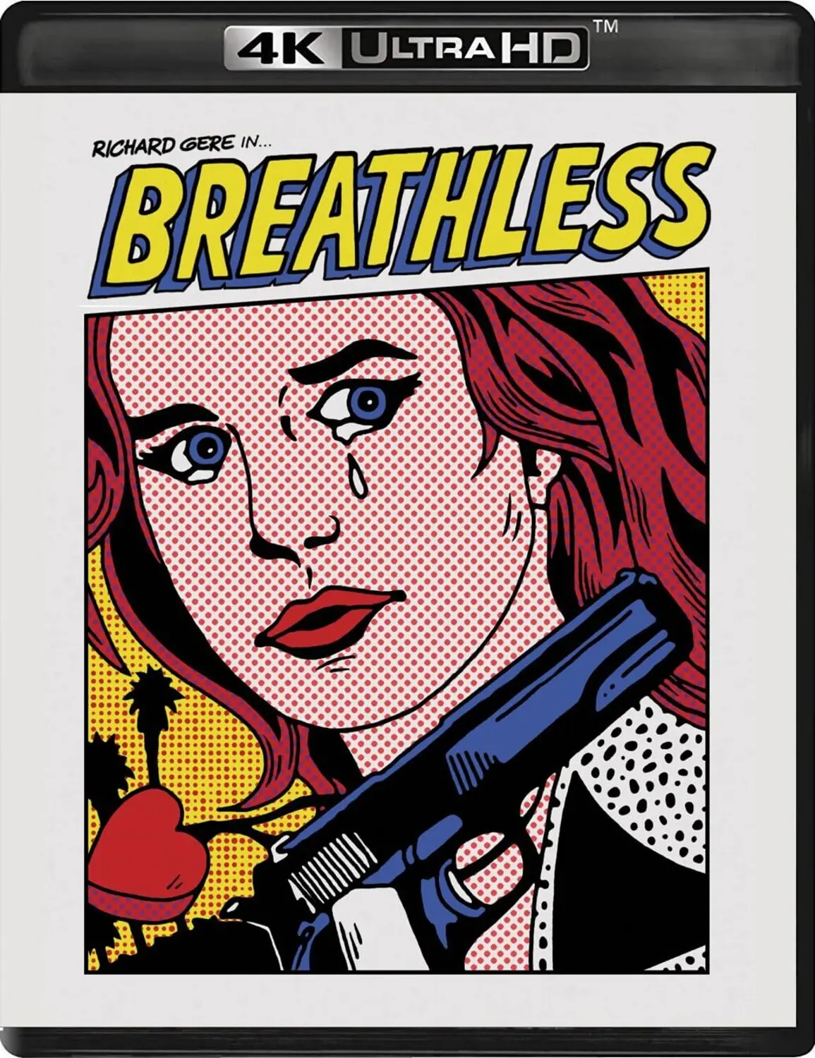 Breathless  [4K ULTRA HD BLU-RAY MOVIE] With Blu-Ray, 4K Mastering, Bonus Features, Digital Theater System, Mono Sound, Subtitled