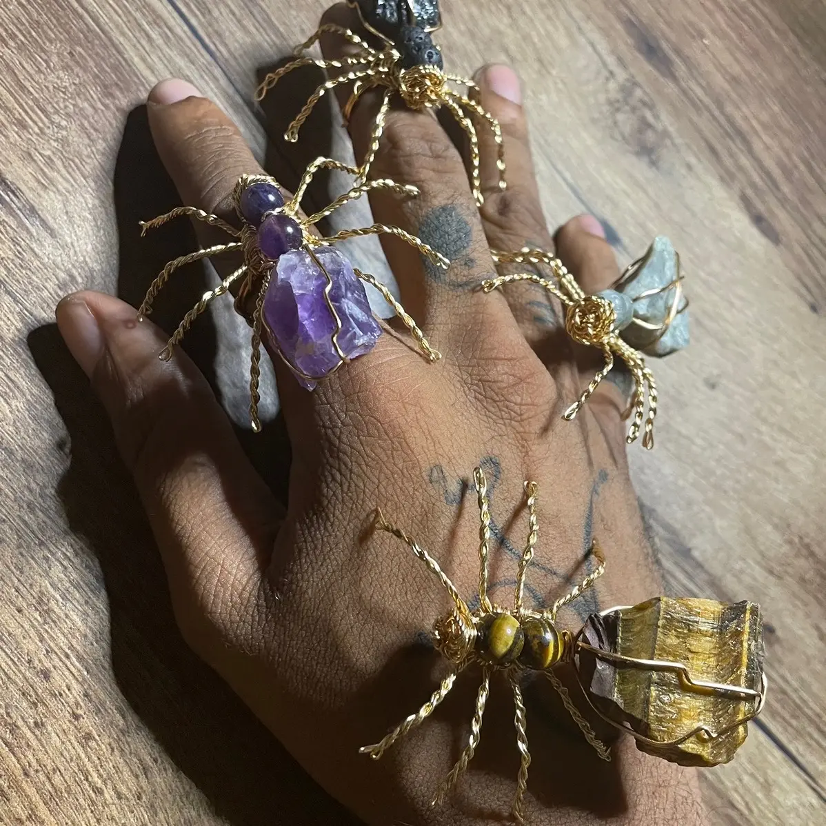 Crystal Spiders
