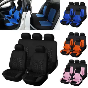 Brand Embroidery Car Seat Covers Set Car Organizer Universal For golf 4 For Citr