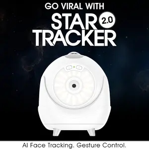 STAR TRACKER 2.0 AI-FACE TRACKING FOR CONTENT CREATION WITH BUILD-IN LIGHTS