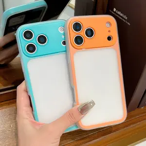 2-in-1 Soft Matte Phone Case with Instantly Transformable Creative Design - Compatible with iPhone 14 Pro, 15, 16, 17 Pro Max, Ideal for Outdoor Use