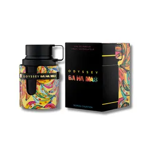 Armaf Odyssey Ba Ha Mas Eau De Parfum 3.4 FL.OZ For Men or Women Tropical Luxury Fragrance with Bold Design Citrus Woody Musk Floral Scents Perfume