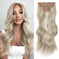 F85/60# Light Brown mix Platium Blonde (20inch）