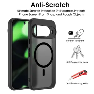 Please Select A Model To Purchase For Google Pixel 10 Pro XL/10/10 Pro Matte Magnetic Case For Magsafe Wireless Charging Shockproof Shell