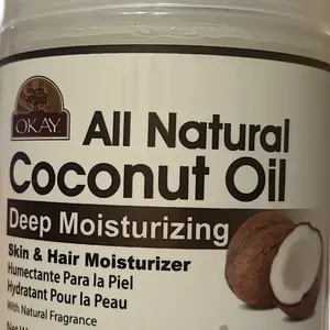 All Natural Coconut Oil Skin & Hair Deep Moisturizing