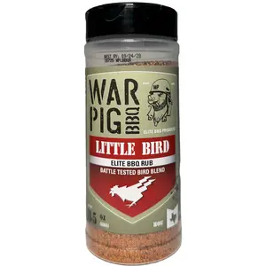 Warpig BBQ Little Bird Elite BBQ Rub for Competition-Worthy Chicken - Perfectly Balanced Seasoning