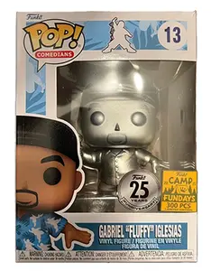 Funko Pop! Gabriel Fluffy Iglesias Metallic, Comedians 13 - 2023 Camp Fundays Exclusive/300 Pieces Vinyl Figure in PopShield Protector