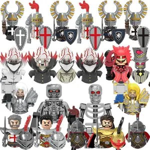 Hazbin el Bricks Arthas Da Dan Dan Building Blocks Mini Figures Minifigures Toys Bricks Gifts For Children Adults