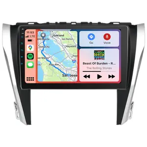 IYING Car Radio for Toyota Camry 2015-2017 with 10 Inch Touchscreen 8 Core 4+64G Car Stereo with Wireless CarPlay/Android Auto, GPS Navigation 5G WiFi AM FM Radio SWC Bluetooth 5.0