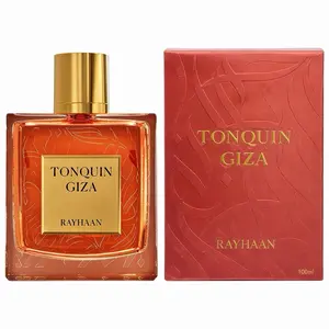 Rayhaan Tonquin Giza Unisex Eau de Parfum Spray 3.4 Ounce Long Lasting Scent for Men & Women