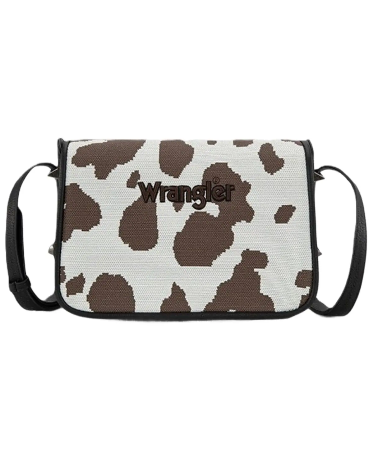 Wrangler Women's Women'S Cow Print Crossbody Bag - Wg301-1833Bk