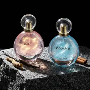 Starry Shimmer Fragrance Set Pink & Blue Duo 50ml x 2 Premium for Her Exotic Romance & Sweet Sophistication