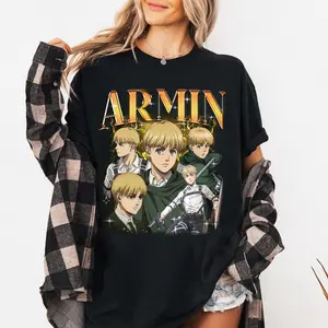 Armin Arlert Shirt, AOT T-shirt, Anime Manga Shirt, Gift For Otaku, Unisex T-shirt, Graphic Tshirt