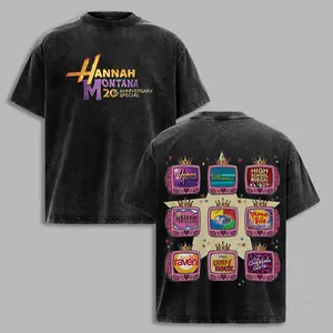 HM 20th Anniversary Washed T-Shirt Retro 2000s TV Vibe Graphic Oversized Vintage Nostalgia Tee, 20thanniversarytee, retro2000s, vintagevibes, tvshowvibes, y2kfashion, streetweardaily