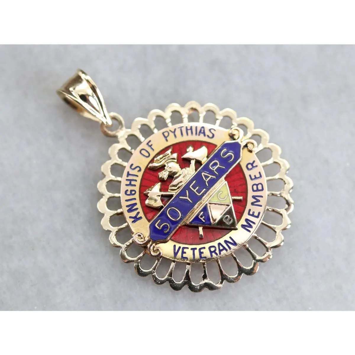 Knights of the Pythias and Bullion Medallion