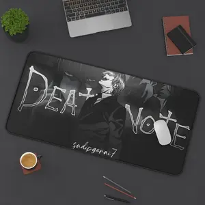 Death Note desk mat | Anime manga black gaming desk pad
