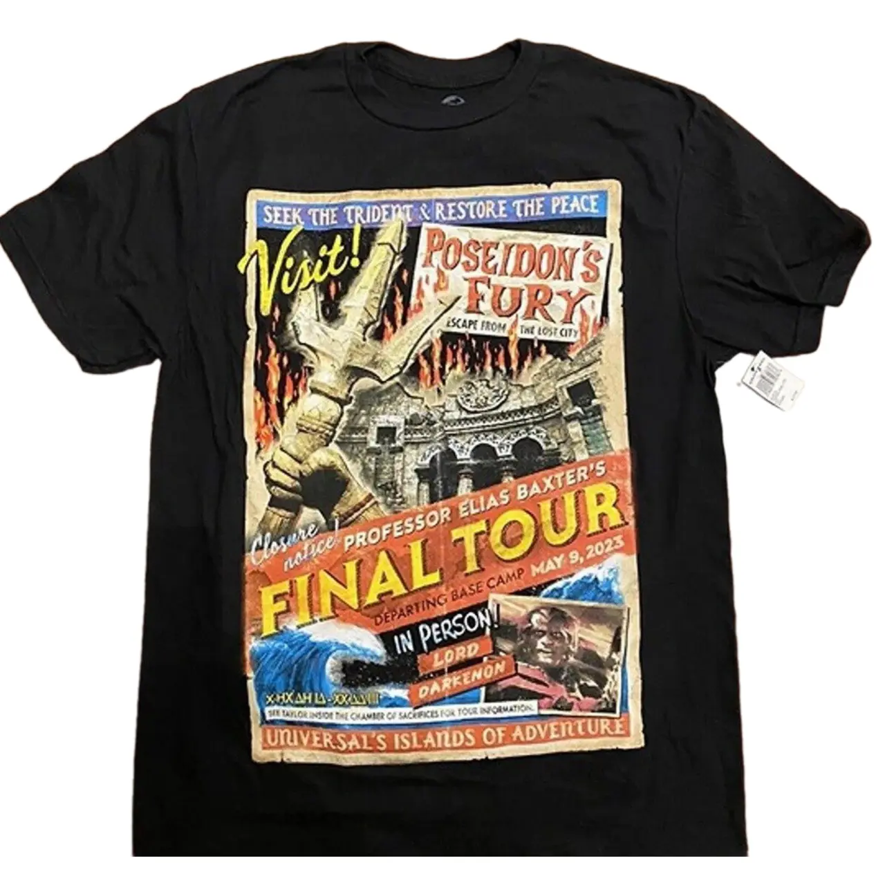 Universal Studios Islands Of Adventure T-Shirt, Graphic Tees, Shirt for Him or Her Crewneck Classic