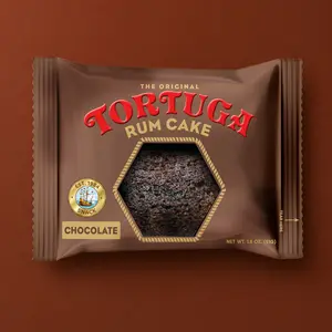 Tortuga Chocolate Snack Rum Cake 1.8oz (10 units)