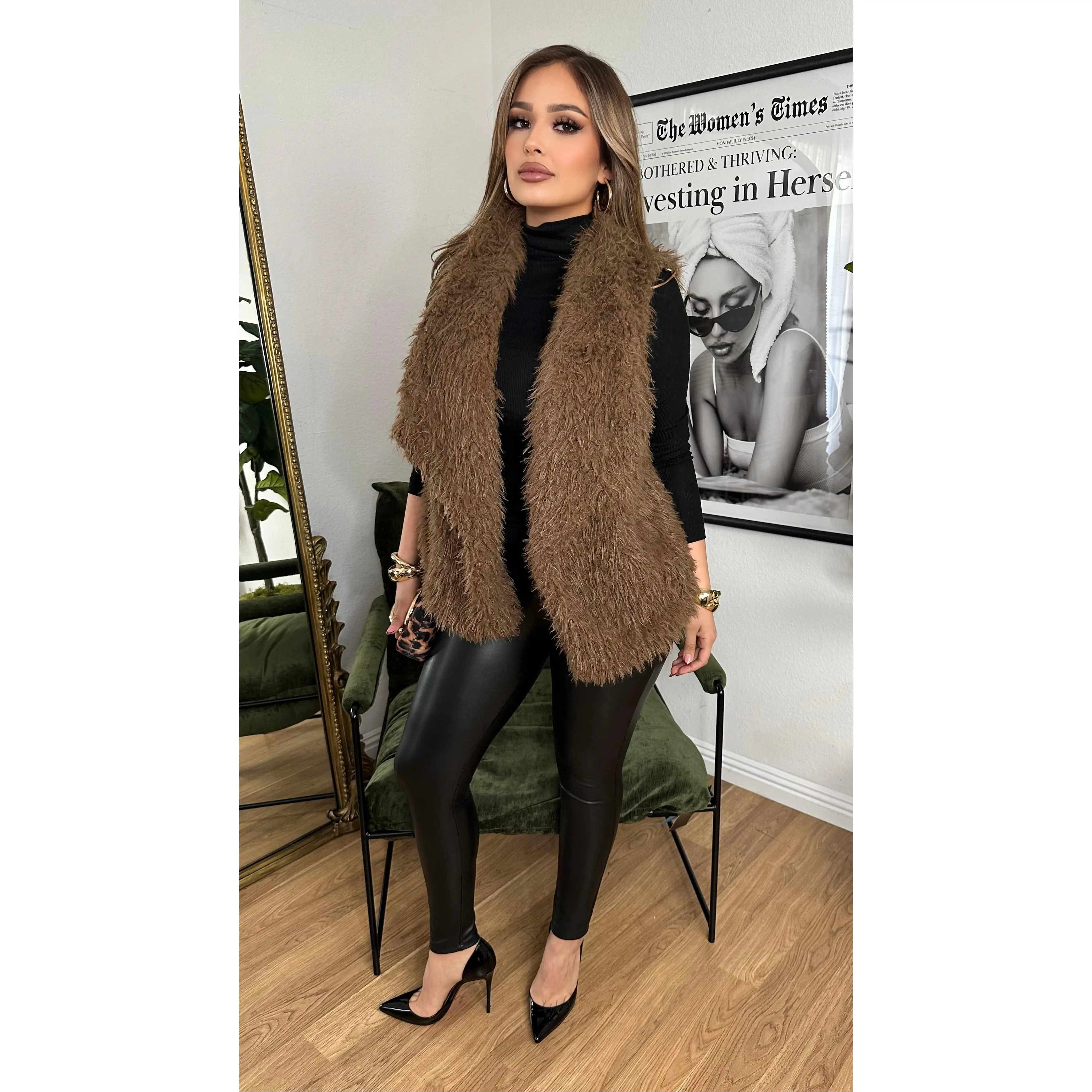 Cozy Luxe Faux Fur Vest