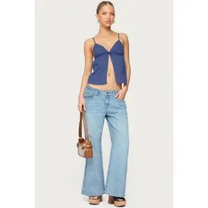 Petite Low Rise Bootcut Jeans