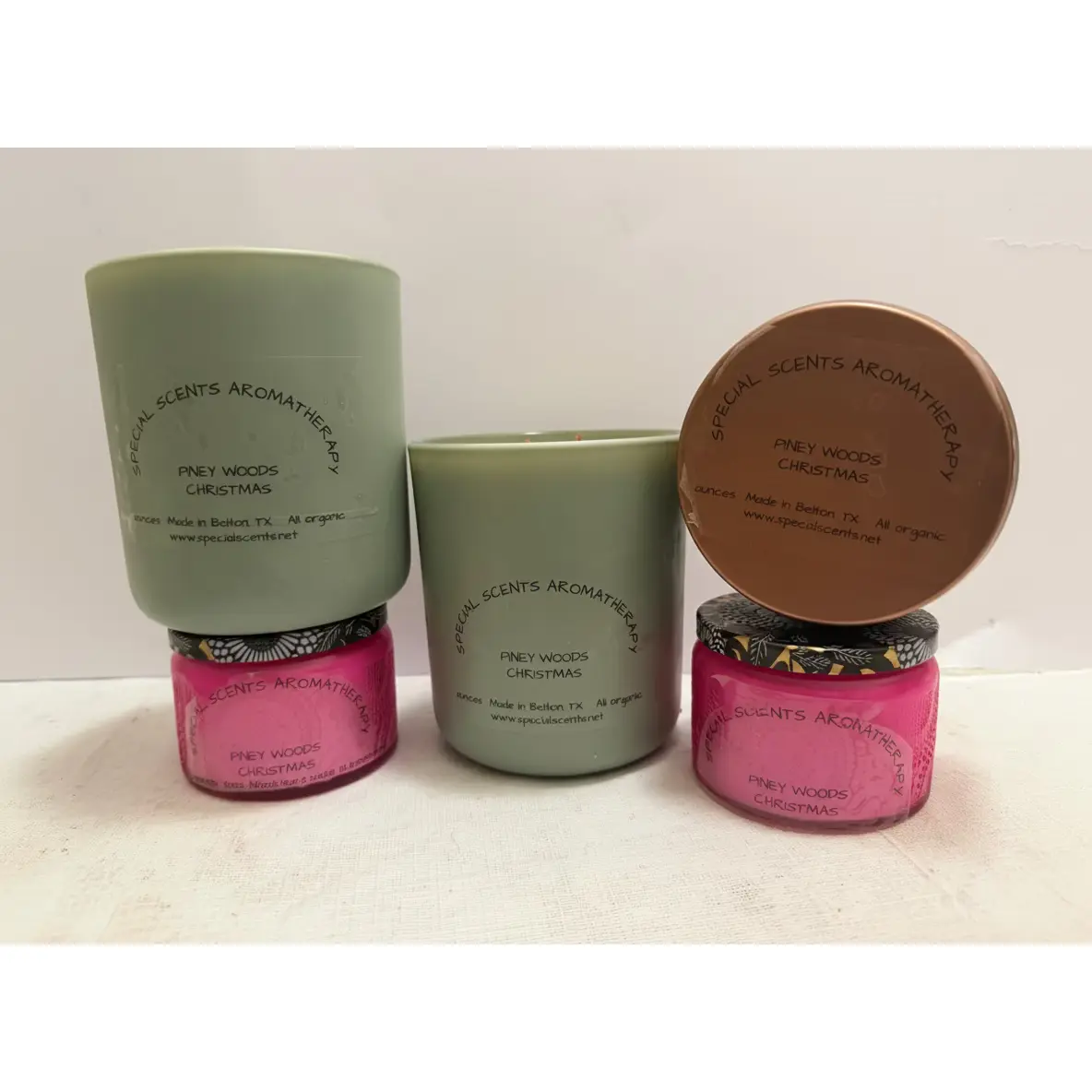 Christmas Tree Scents Jar Candles