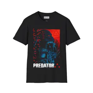 PREDATOR T-SHIRT #150 - 249% Polyester, Machine Washable, Stylish Crewneck for Summer & Father's Day