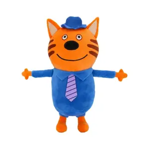 Cozy Cat Family Plush Toys — Soft, Skin-Friendly Home Decor Accents; A Heartwarming Gift Perfect for Holidays and Birthdays