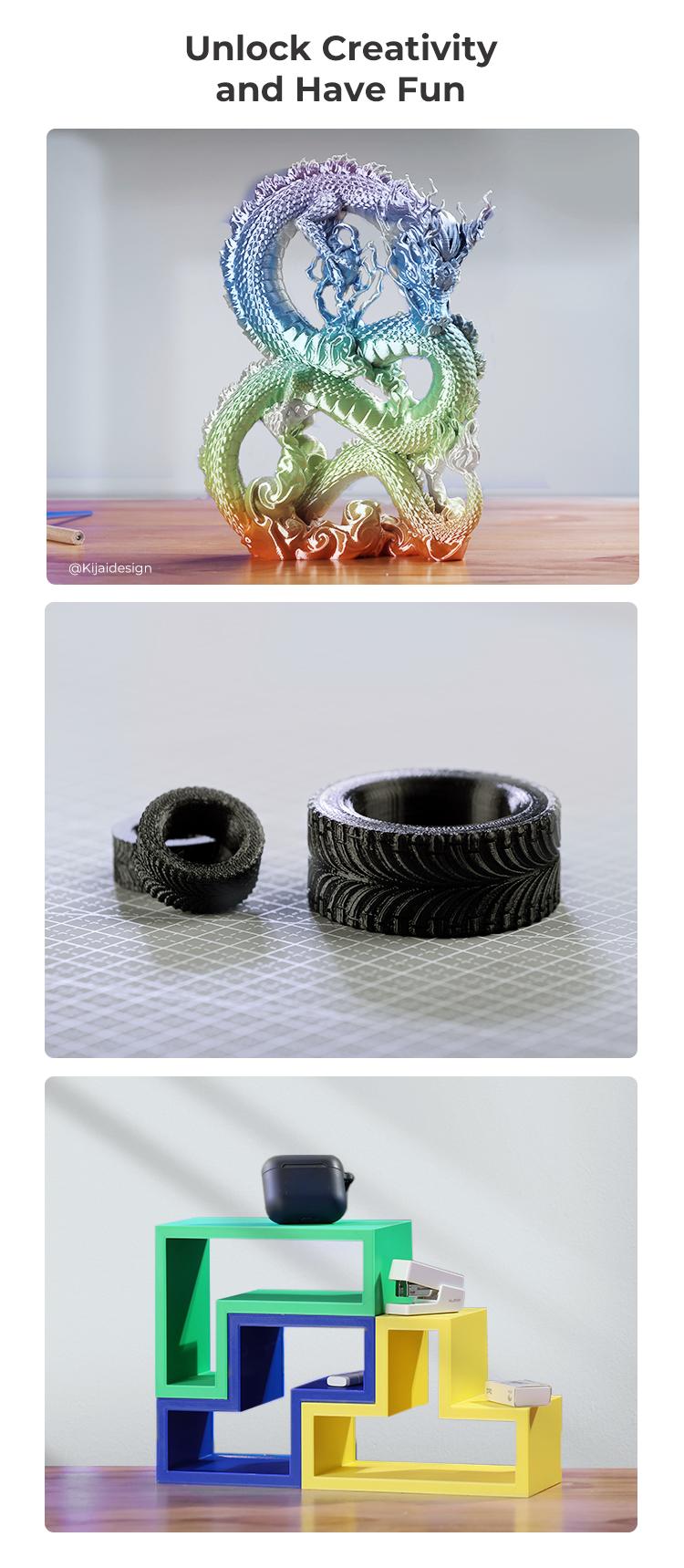 Creality Ender-3 V3 SE 3D Printer - High-Speed Printing & Hassle-Free Assembly