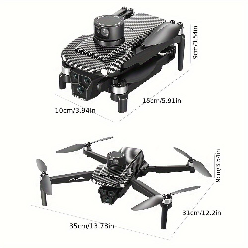 GPS Drone for Adults with 4K Dual Camera, FPV RC Quadcopter, Auto Return, GPS Follow Me, Circle Fly, 4.5" LCD Tablet Screen, Brushless Motor, Lightweight Foldable Drone for Beginners, 2 Batteries + Carrying Case Bundle Obstacle Avoidance optical flow