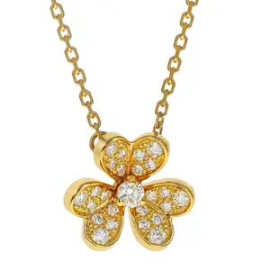 Pre-owned Van Cleef & Arpels Frivole Pendant Necklace