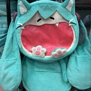Hatsune Miku Cat ver. Big Mouth Ita Bag