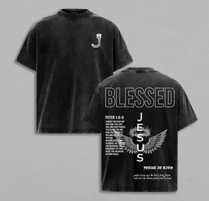 valentine shirts Jesus Is King Washed T-Shirt, Vintage Washed T-shirt, Faded Graphic Tee, Retro Style Shirt, Classic Shirt, Vintage Top, Oversized Washed Cotton Tee for Men and Women Unisex Streetwear