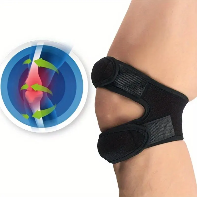 Professional Sports Patella Belt, Double Pressure Patella Belt, Basketball Riding Outdoor Sports Knee Pad