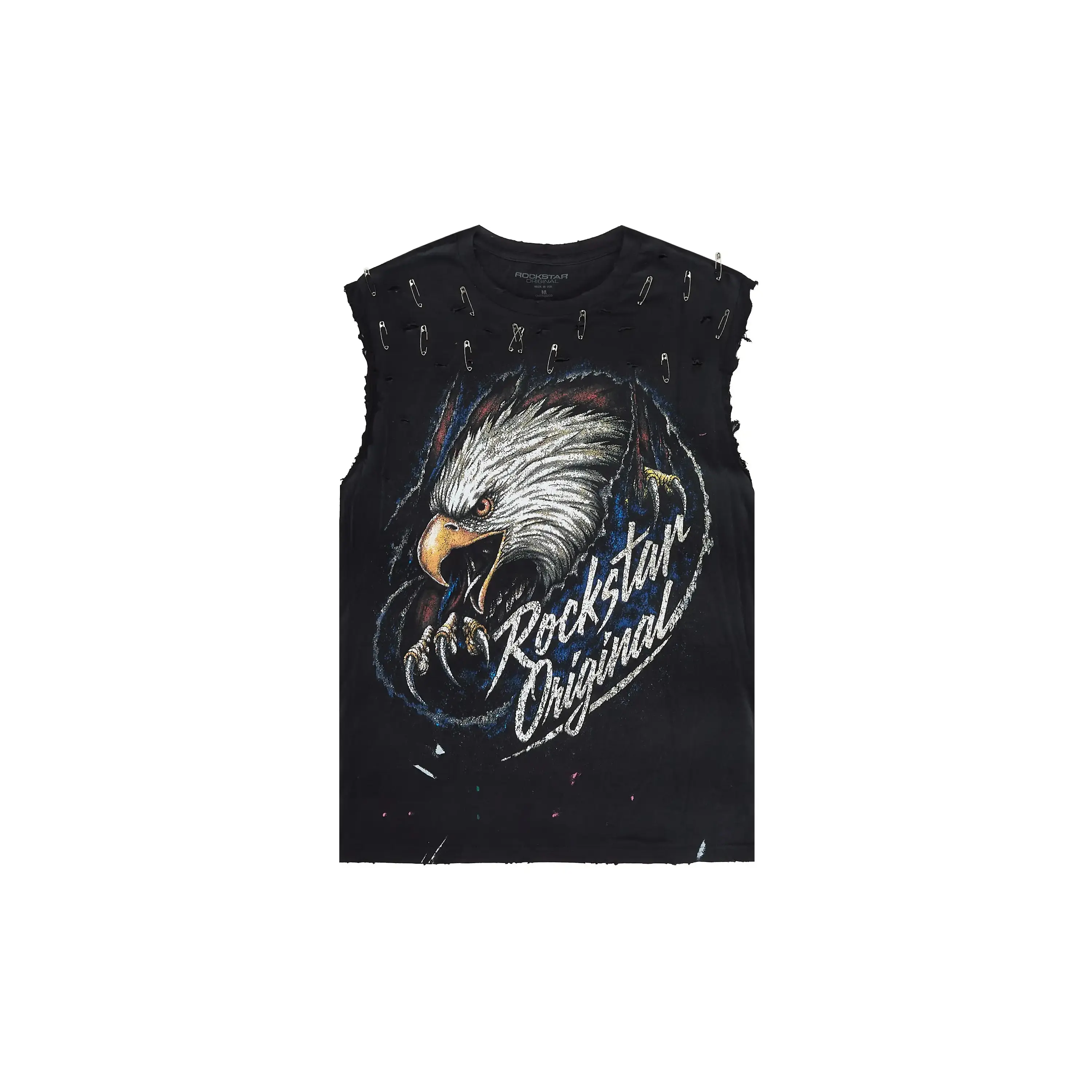 Kartal Black Oversized Cut Sleeve T-Shirt