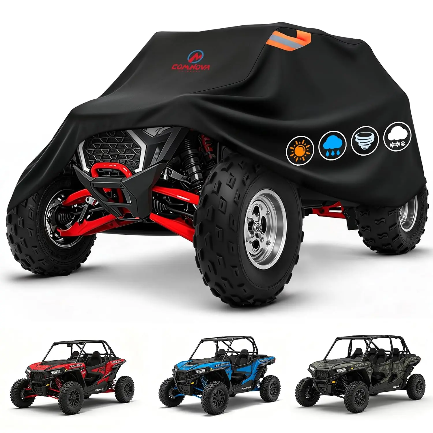 UTV Cover 2-3 Seater - Side by Side Cover - 140 x 60 x 70 Inch